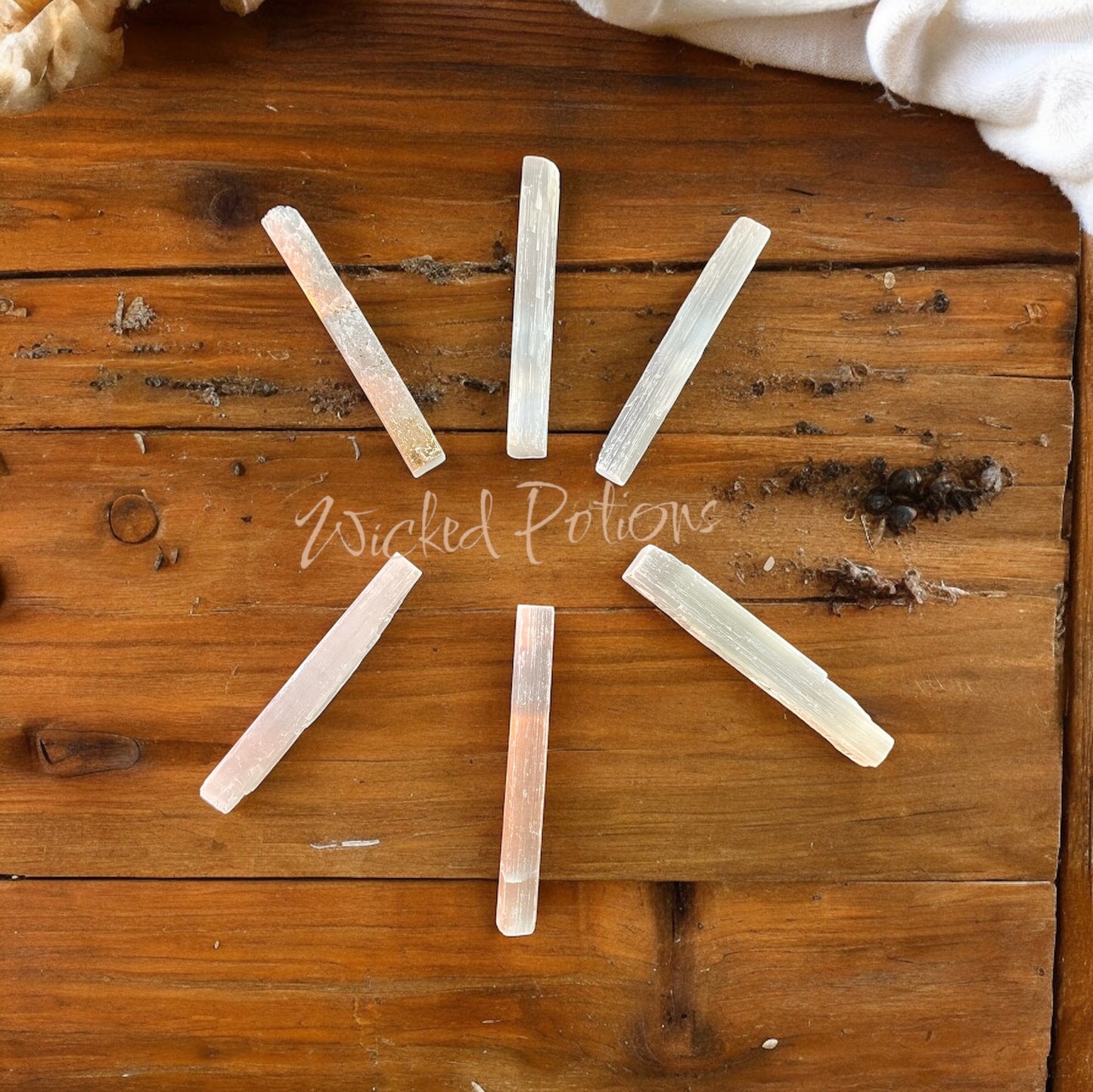 Selenite Wands