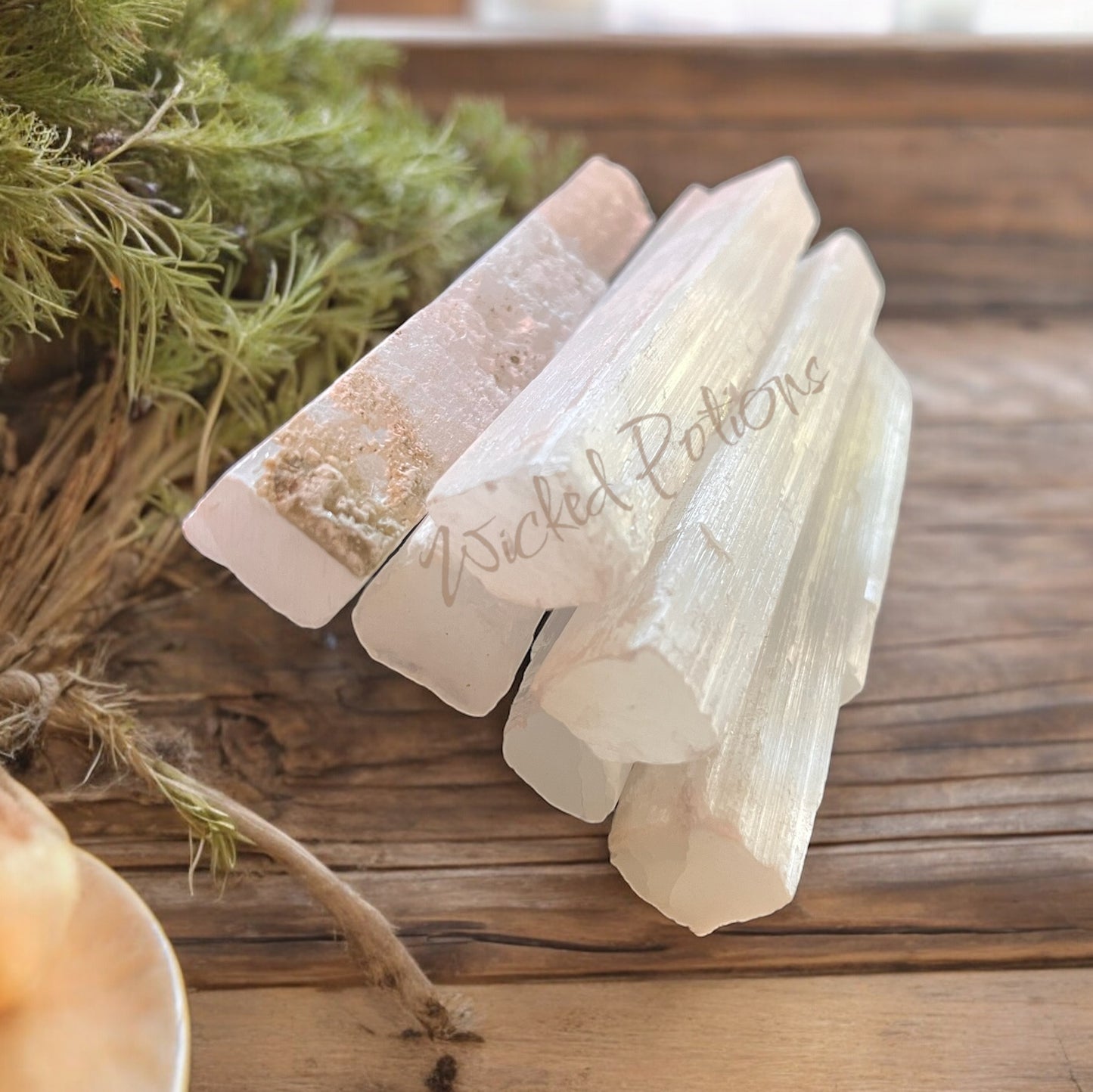 Selenite Wands