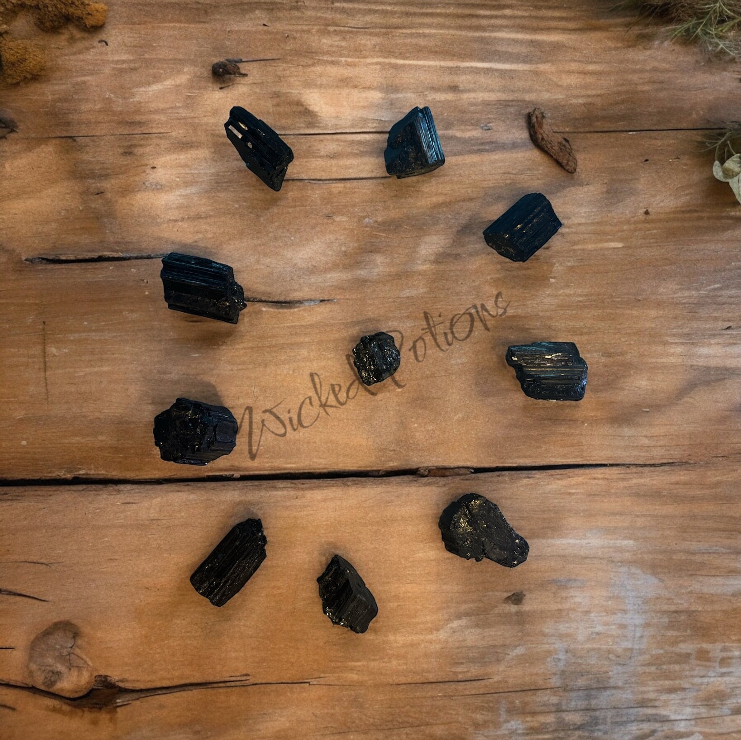 Raw Black Tourmaline