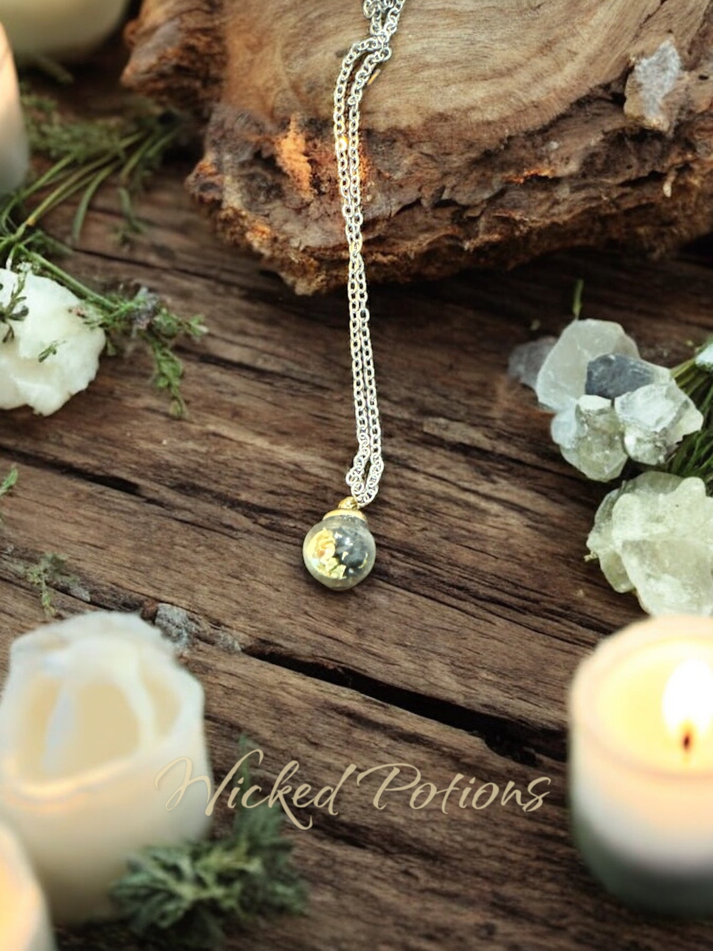 Black Salt Protection Necklace